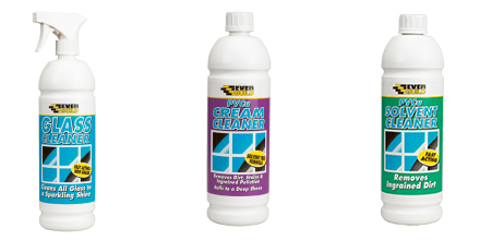 Solvent, Cream and Glass Cleaners