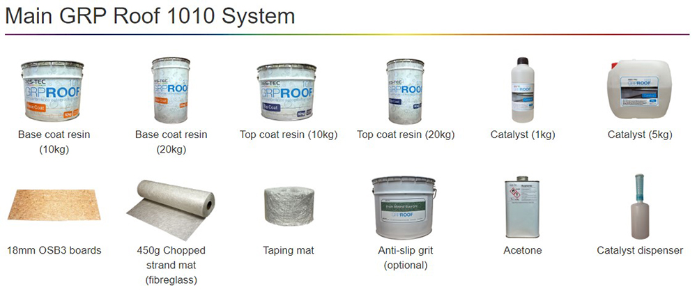 GRP Roof 1010 System