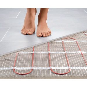 Underfloor Heating mats are an ideal way to keep your feet toasty warm