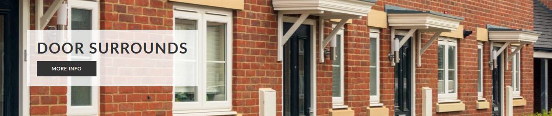 Our GRP Door Surrounds will enhance the appeal of your home