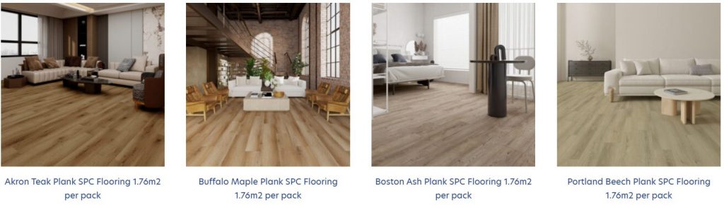 SPC Flooring comes in a huge range of styles and colours